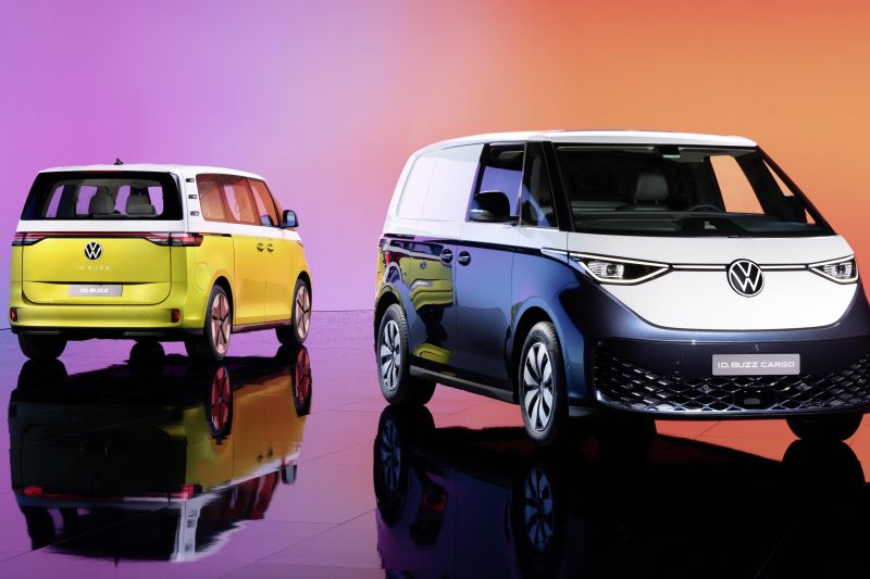 Volkswagen ID. Buzz and Cargo EV vans in high Australian demand