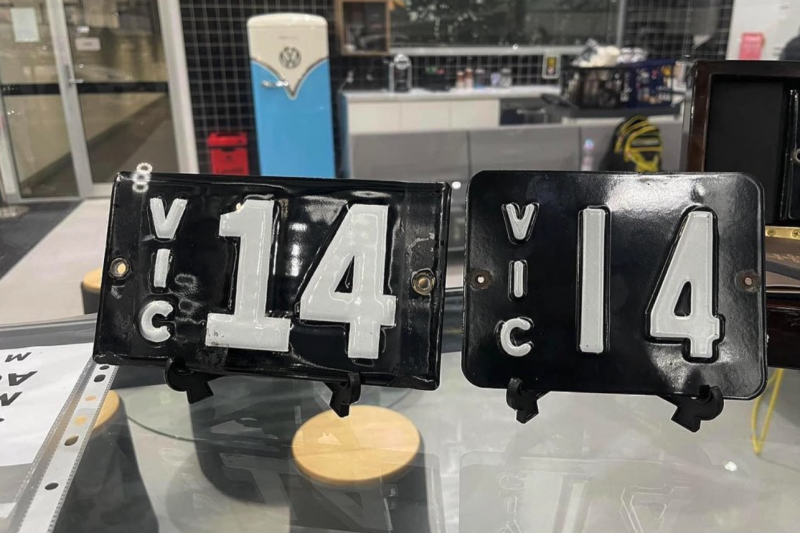 Victorian number plate sells for almost $2.3 million