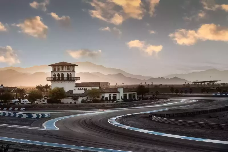 The ultimate bachelor pad: 1 bed, 30-car garage, and 3 racetracks in the backyard