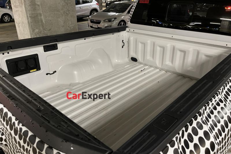 2023 Ford Ranger spied with extended tray
