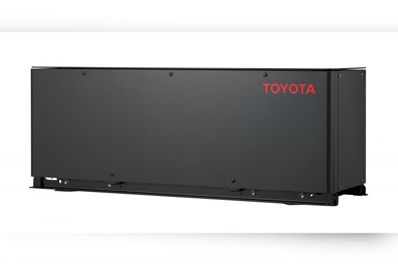 Toyota reveals home battery pack using EV technology