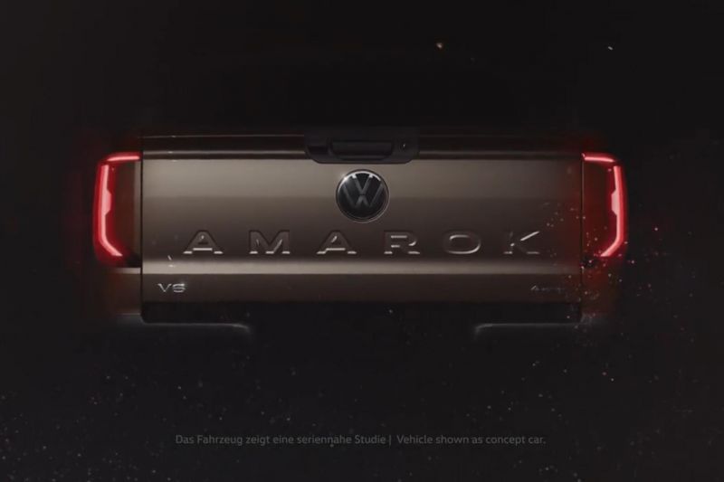 2023 Volkswagen Amarok interior teased