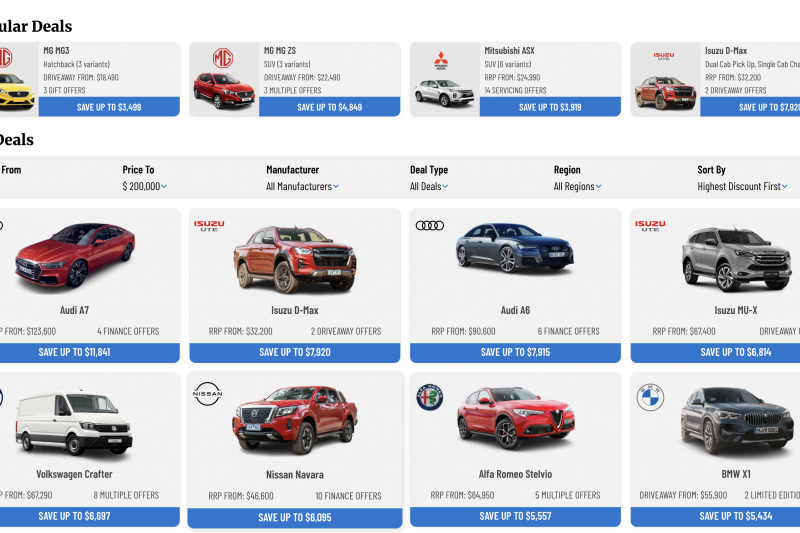 Every new car deal, offer and incentive now in one place