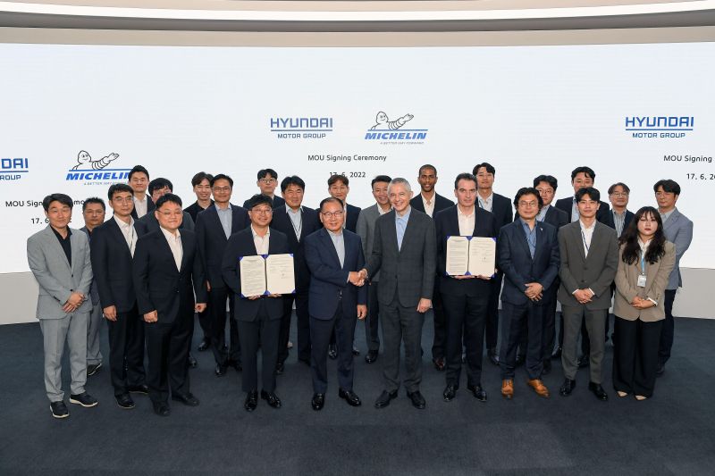 Hyundai Group and Michelin developing tyres for premium EVs