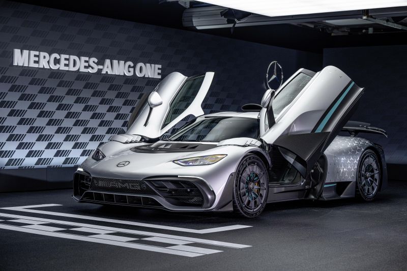 Mercedes-AMG One revealed in production form