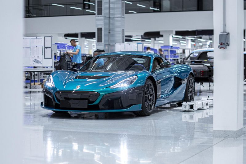 Rimac delivers first production Nevera electric hypercar