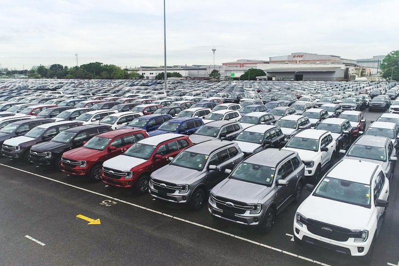 2023 Ford Everest: First examples leaving Thai factory