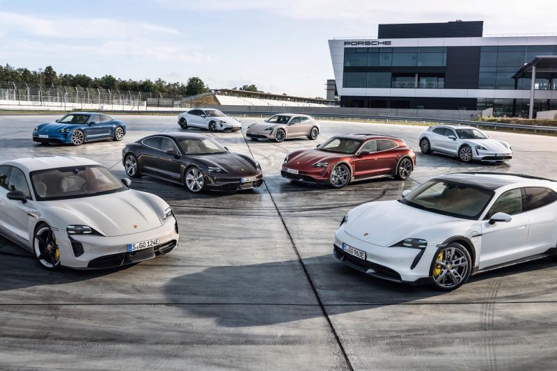 Porsche Taycan software update brings all models up to 2023 status
