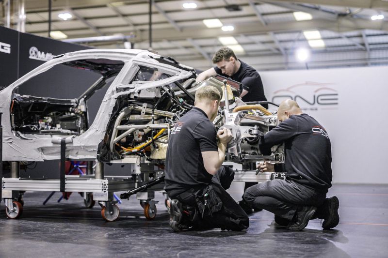 2022 Mercedes-AMG One hybrid hypercar starts production