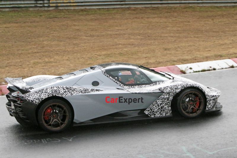 2023 KTM X-Bow GT-XR spied at the Nurburgring