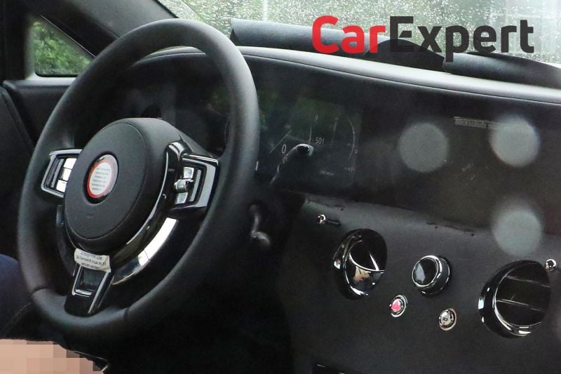 2024 Rolls-Royce Spectre spied inside and out
