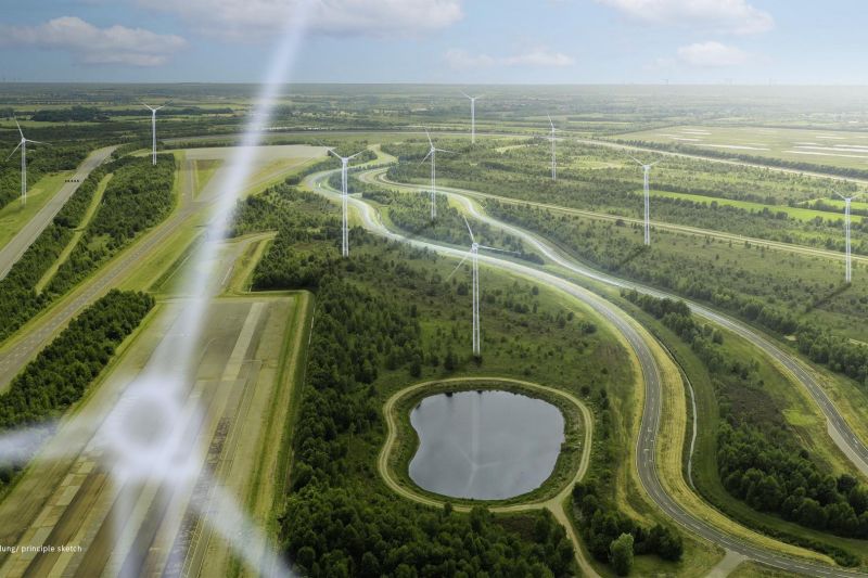 Mercedes-Benz building a wind farm at one of its test tracks