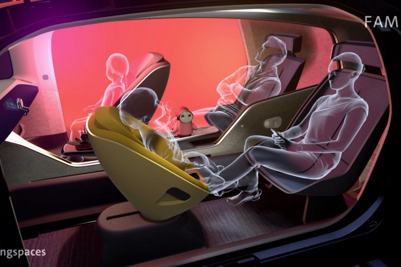 Volkswagen concept previews tomorrow's driverless rental pods
