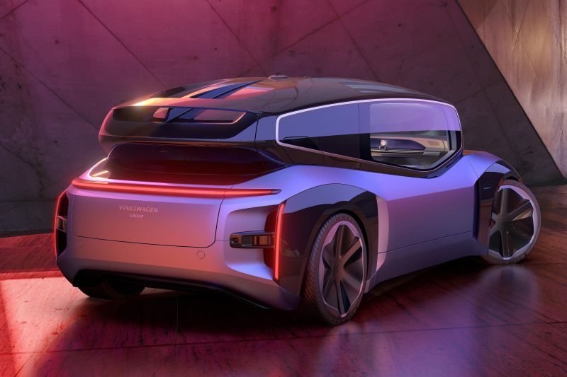 Volkswagen concept previews tomorrow's driverless rental pods