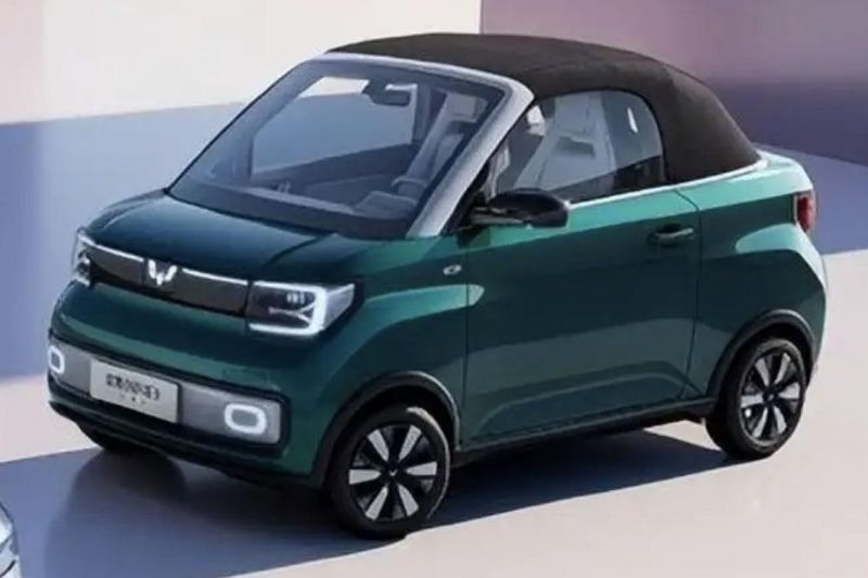 Wuling Hongguang Mini EV Cabrio: Tiny drop-top revealed