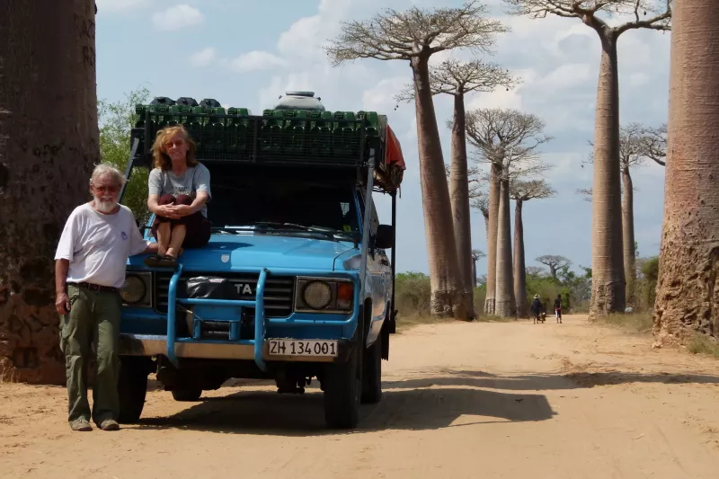 They've been driving since 1984 and traveled 778,922km in a 1982 LandCruiser
