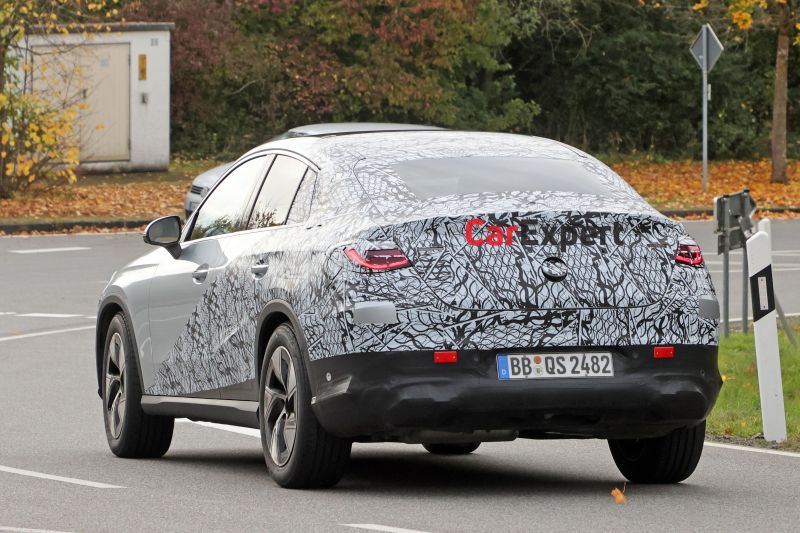 2023 Mercedes-Benz GLC Coupe spied again
