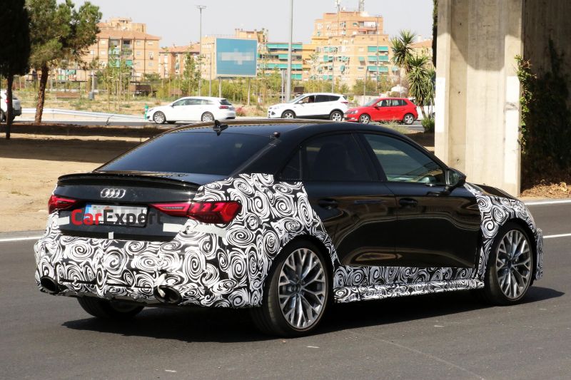 2024 Audi RS3 facelift spied