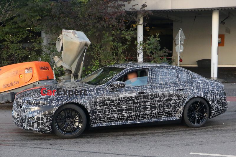 2024 BMW M5 spied inside and out