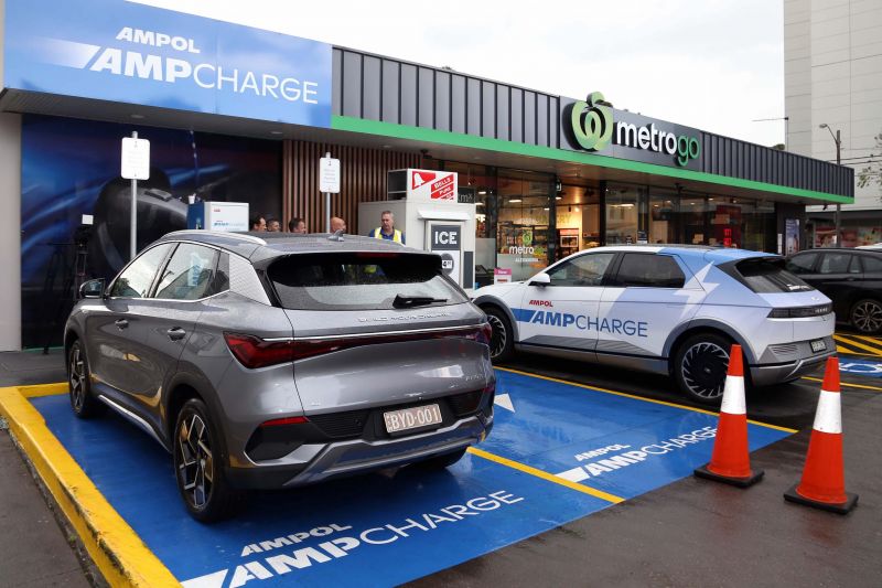 BP rolling out hundreds of EV chargers at Australian service stations