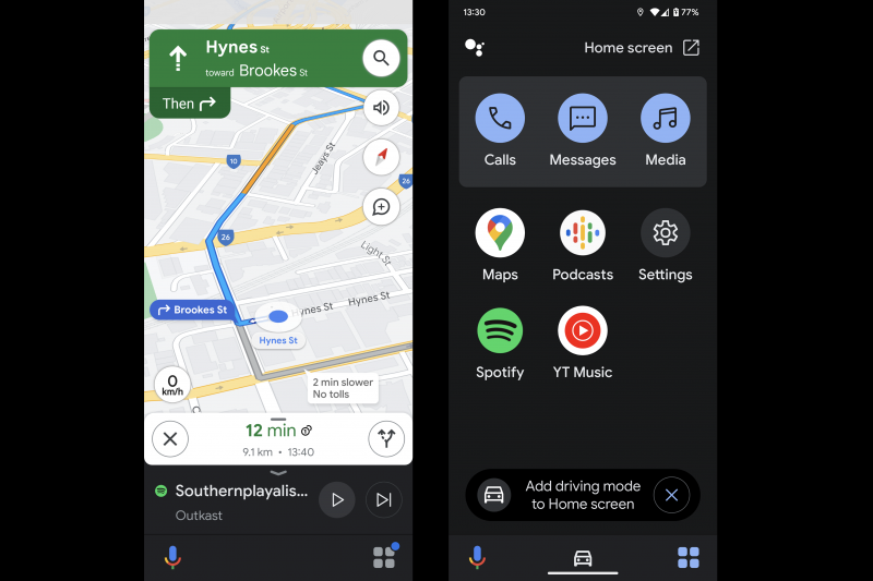 Google removing another driving mode display - report