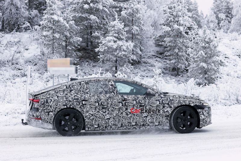 2024 Audi A6 e-tron spied