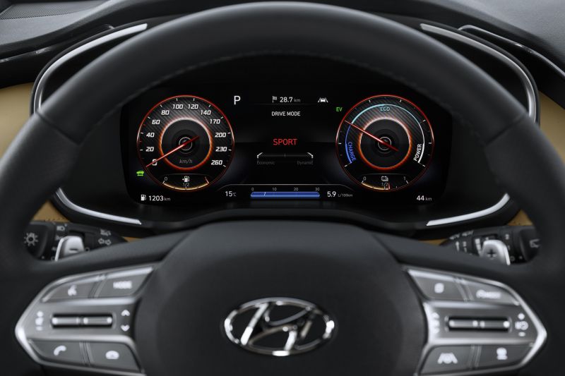 2023 Hyundai Santa Fe Hybrid fuel consumption, tow rating detailed