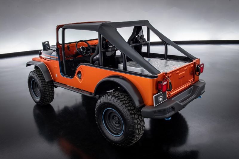 Jeep CJ Surge concept revealed as electric restomod