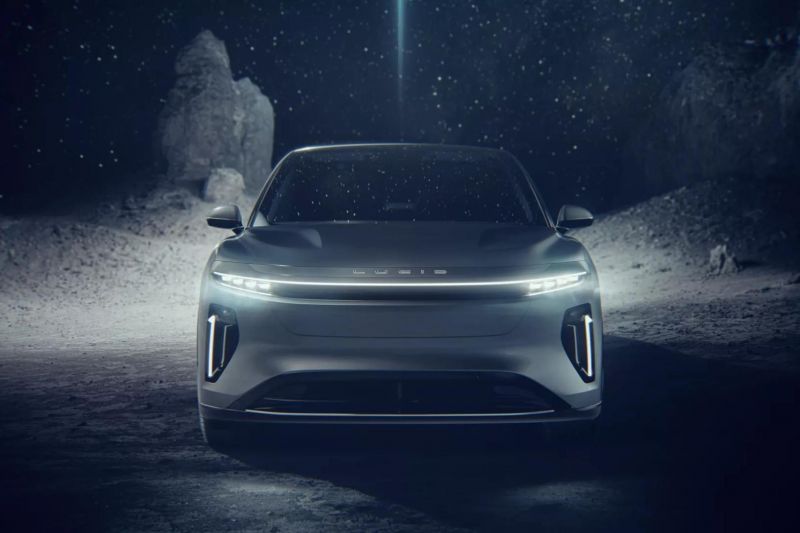 Lucid's electric SUV teased ahead of imminent reveal