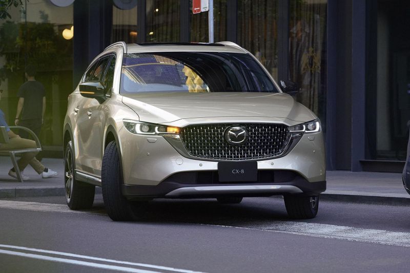 2023 Mazda CX-8 facelift unveiled, here in March