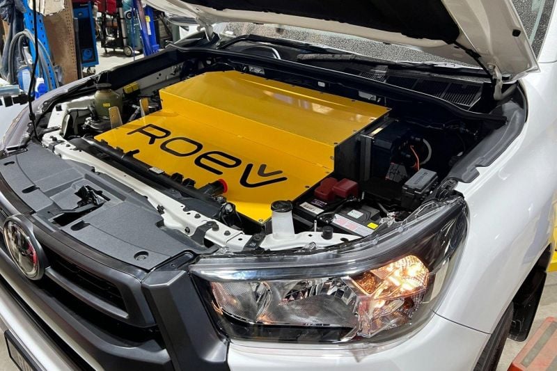 Roev's electric HiLux and Ranger conversions priced and detailed