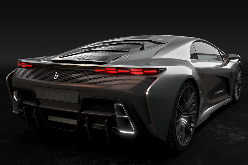 Bertone reveals limited-production hypercar with over 800kW