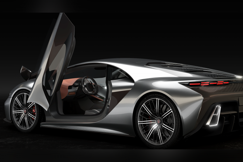 Bertone reveals limited-production hypercar with over 800kW