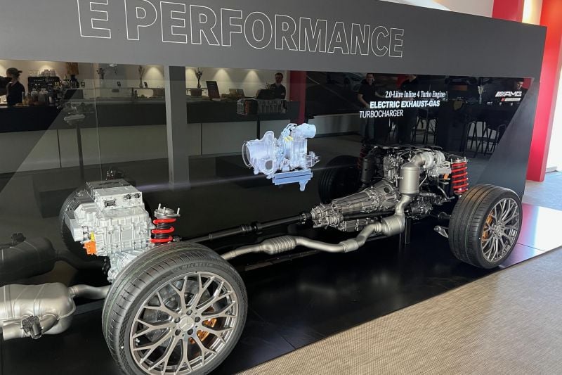 Mercedes-AMG C63 S E: Four-cylinder hybrid power unit explained