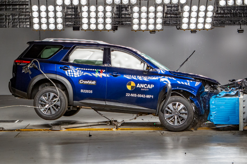 Nissan Pathfinder earns five-star ANCAP safety rating