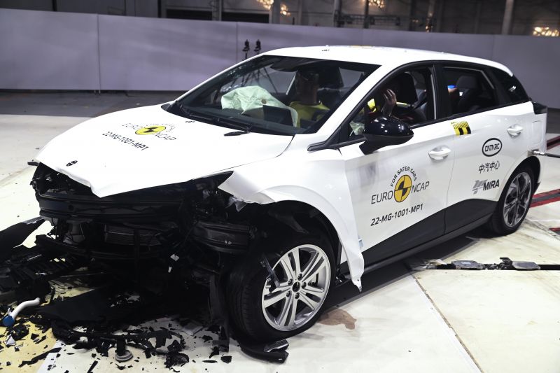 2023 MG 4 budget EV gets five-star NCAP safety rating