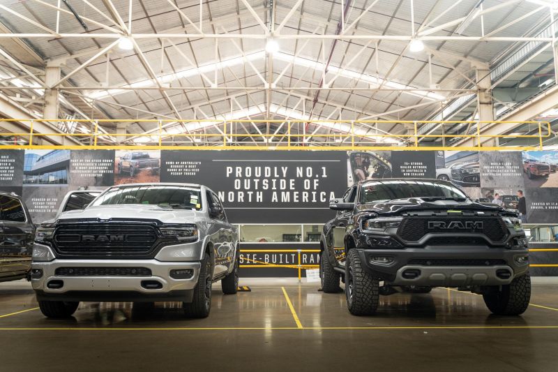 Supersized American pickup sales surging in Australia