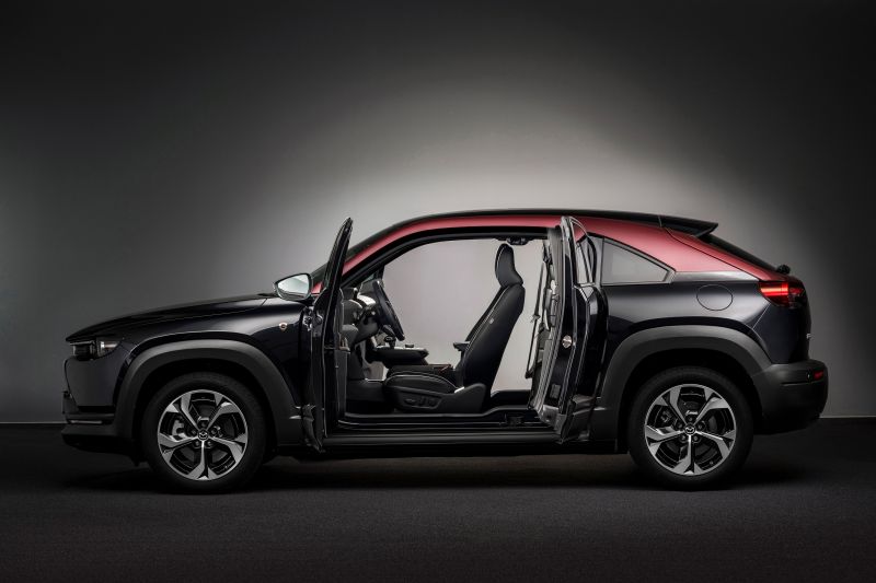 Mazda MX-30 R-EV rotary plug-in hybrid revealed