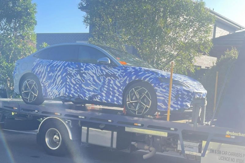 2023 BYD Seal spied in right-hand drive