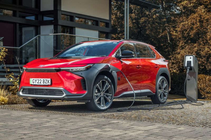 Electric vehicle residual values 'plummeting', says Toyota