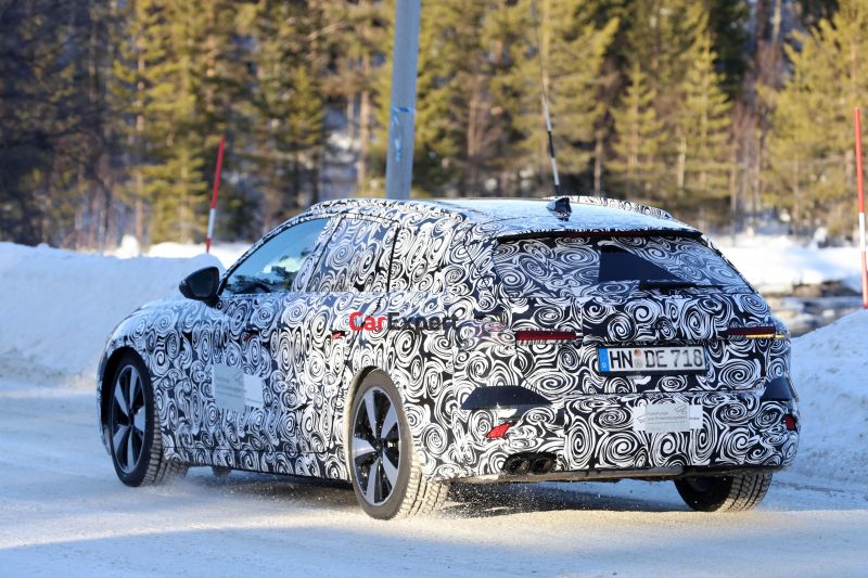 2024 Audi A4 Avant spied again