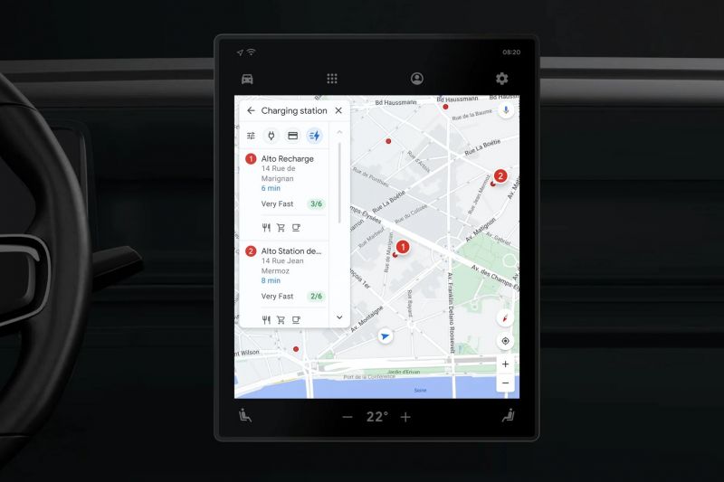 Google Maps getting expanded EV charging information