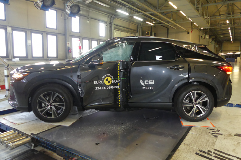 Lexus RX receives five-star ANCAP safety rating