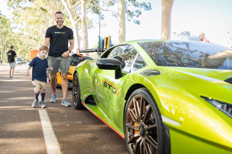 Perth supercar owners team up to offer sick kids a special ride