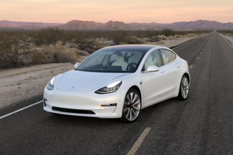 Our first look at the updated Tesla Model 3 Performance