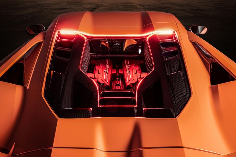Lamborghini says the Revuelto is its most driver-focused car yet
