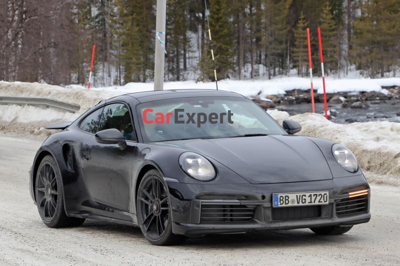 2023 Porsche 911 Turbo spied