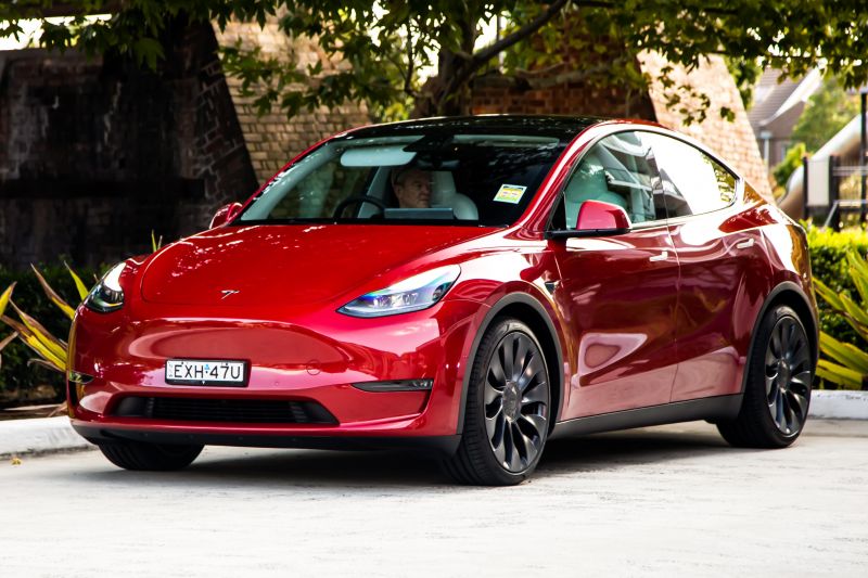 Tesla Model Y electric SUV best-selling Ford Ranger