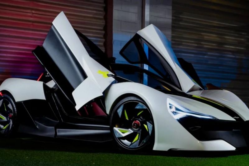 Attucks Apex AP-0, the world's lightest electric supercar