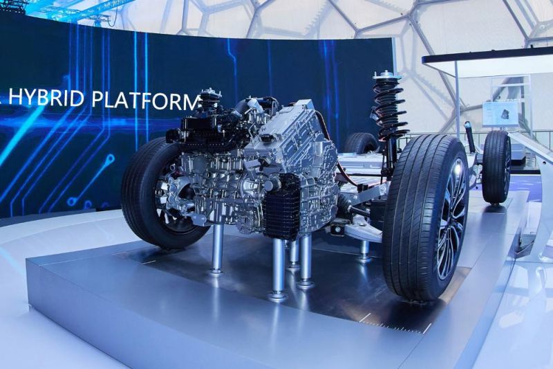 Chery debuts new platform for hybrid SUVs